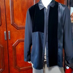 Lafayette 148 new york silk shirt size 12